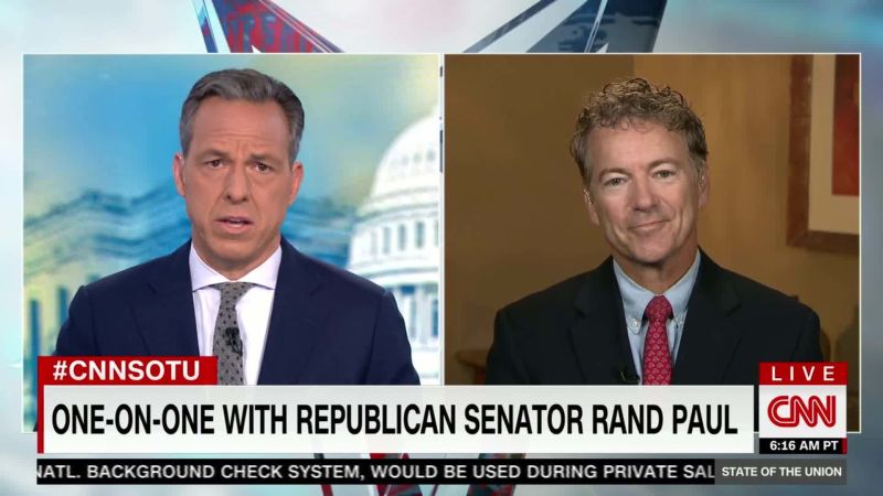 Sen. Paul hits Rep. Cheney over Middle East wars | CNN Politics