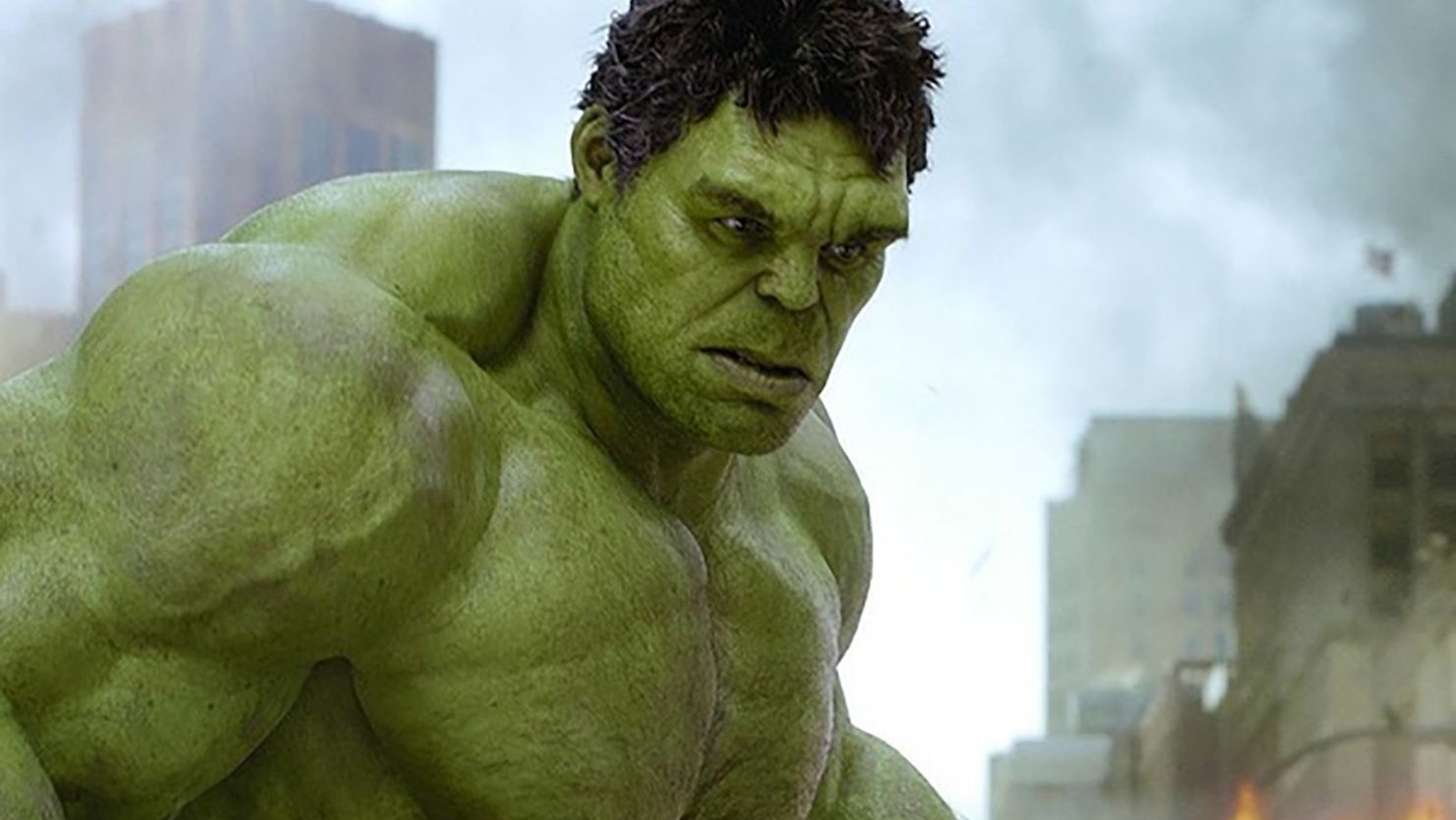 Mark Ruffalo as the Hulk in the 2012 movie 'The Avengers' 
