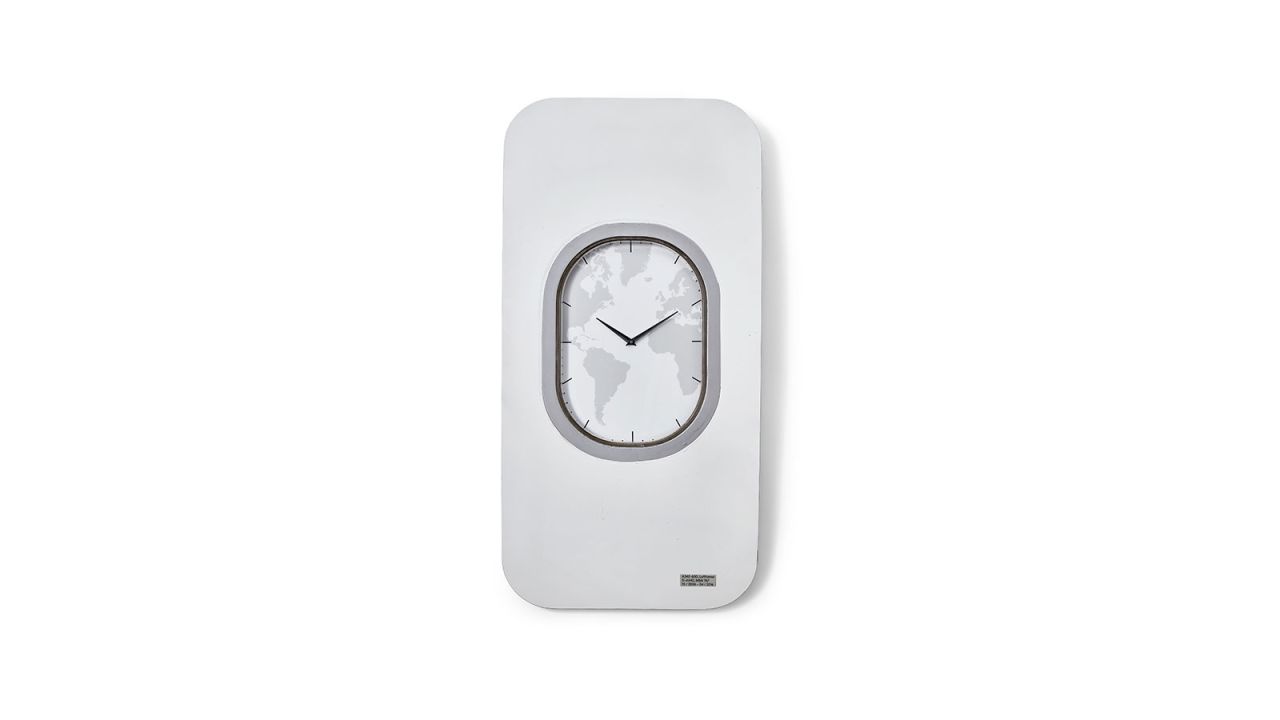 <strong>Stylish products:</strong> Some of the aircraft's other windows have been made into wall clocks.