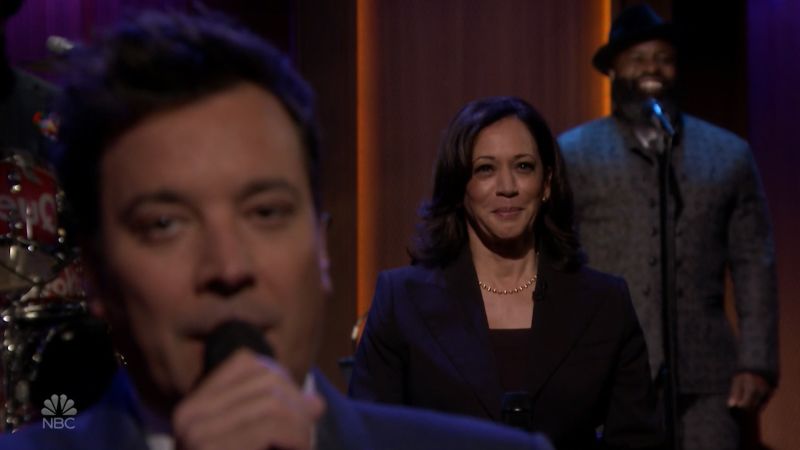 Kamala Harris is the first woman to ‘Slow Jam the News’ with Fallon ...