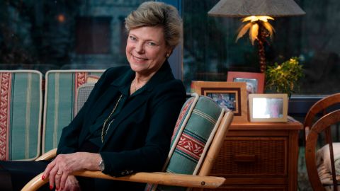Cokie Roberts photographed in her home in Bethesda, Maryland on February 05, 2019. (Photo by Marvin Joseph/The Washington Post via Getty Images)