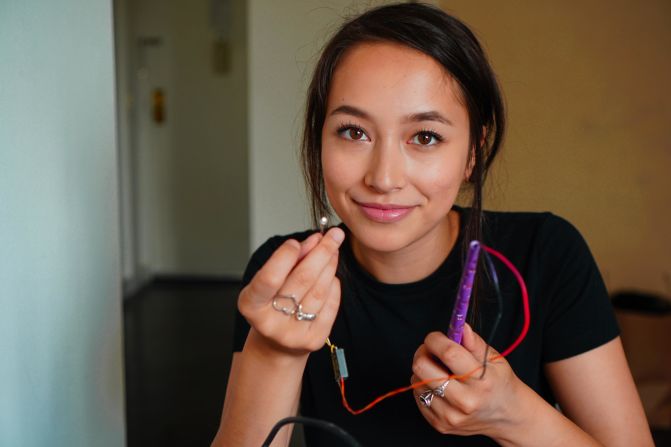 As a teenager, <strong>Ann Makosinski </strong>developed a flashlight that runs on heat from a human hand. Now  21, she is working on <a href="index.php?page=&url=http%3A%2F%2Fedition.cnn.com%2F2019%2F11%2F25%2Fworld%2Fann-makosinski-toys-scn-intl-c2e%2Findex.html" target="_blank">a range of toys</a> that use renewable energy sources, aimed at inspiring youngsters to find creative solutions to climate change.