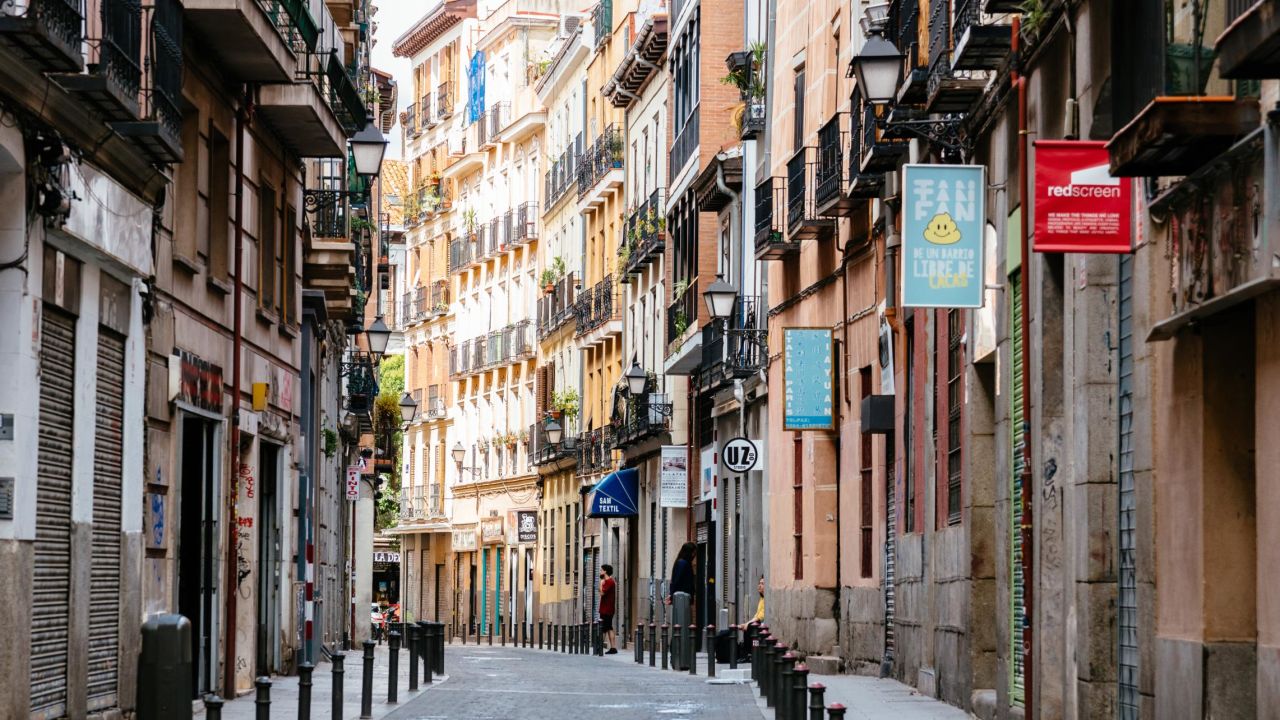 Lavapies Quarter is a picturesque spot in the Embajadores neighborhood.