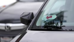 SAN FRANCISCO, CALIFORNIA - MARCH 7: The Lyft logo is displayed on a car on March 7, 2019 in San Francisco, California. On-demand transportation company Lyft has filed paperwork for its initial public offering that is expected to value the company at up to $25 billion. (Photo by Justin Sullivan/Getty Images)
