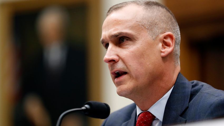 Corey Lewandowski, the former campaign manager for President Donald Trump, testifies to the House Judiciary Committee Tuesday, September 17, 2019, in Washington.