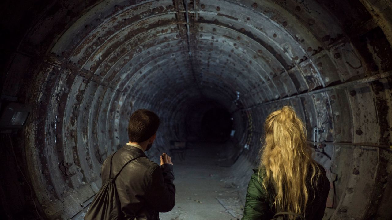 <strong>Secret underground:</strong> London's disused tube stations are put in the spotlight in a new book, "Hidden London: Discovering the Forgotten Underground."