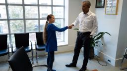 Obama Greta Thunberg Climate Change