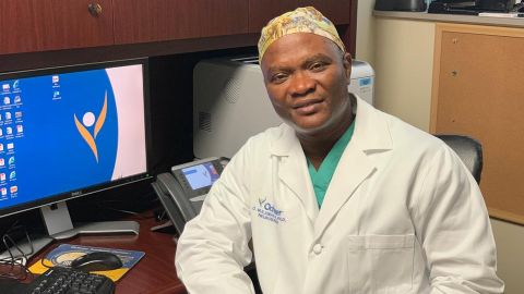 Dr. Olawale Sulaiman is a professor of neurosurgery and spinal surgery and chairman for the neurosurgery department and back and spine center at the Ochsner Neuroscience Institute in New Orleans.