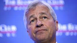 WASHINGTON, DC - SEPTEMBER 12:  Jamie Dimon, Chairman and CEO of JPMorgan Chase & Co., speaks at the Economic Club of Washington September 12, 2016 in Washington, DC. Dimon joined a discussion on the state of U.S., global and regional economies.  (Photo by Win McNamee/Getty Images)