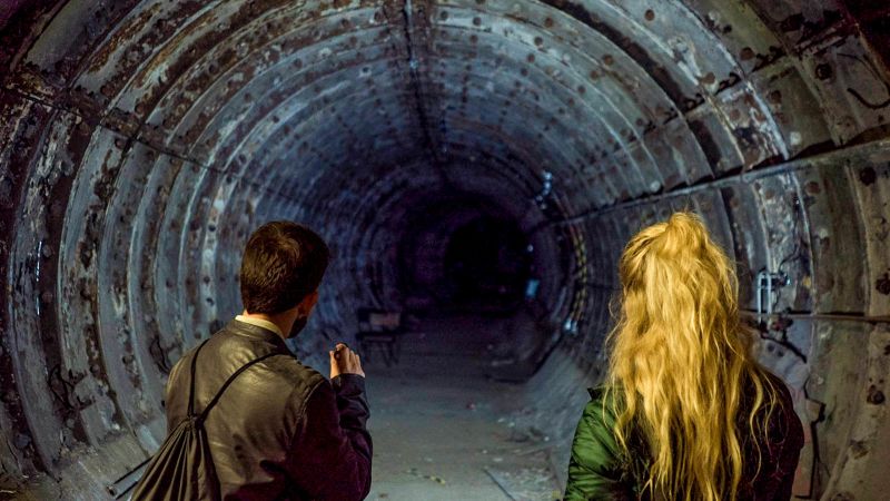 Exploring London s abandoned underground stations CNN