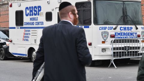 Orthodox communities are running their own security units in addition to coverage by police.