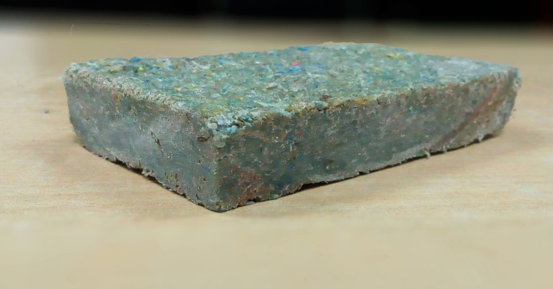 A Plastiqube brick.
