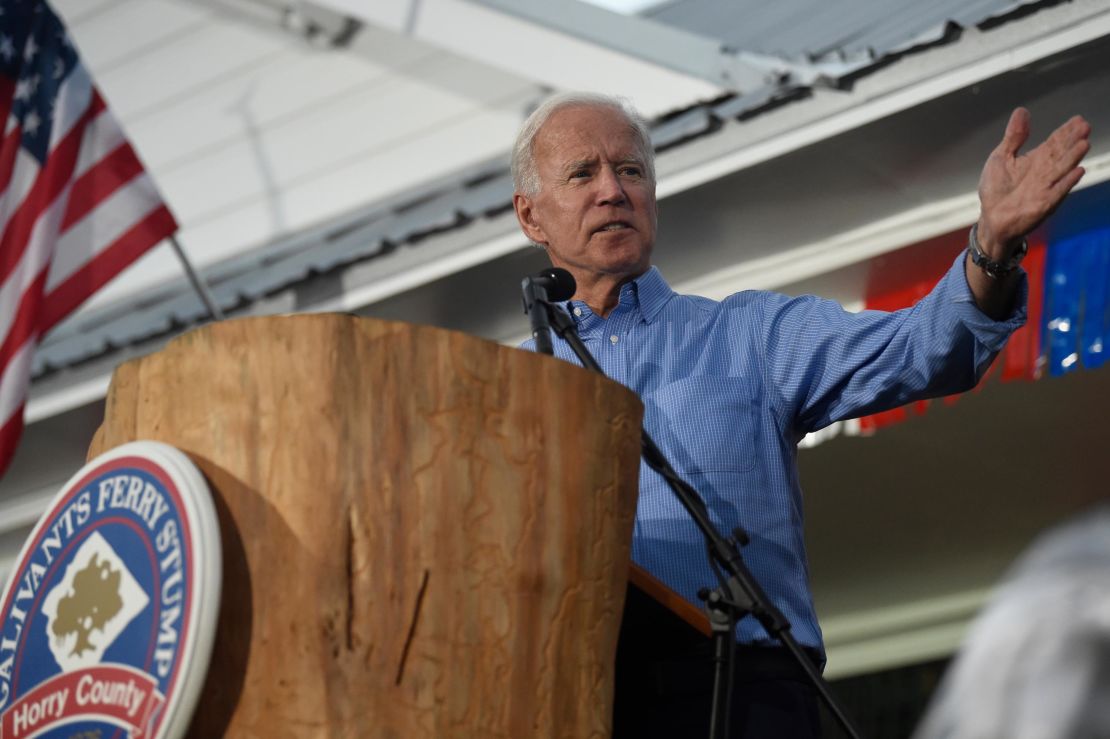 Joe Biden has dismissed President Trump's unproven claims that Biden and his son acted inappropriately in their dealings with the Ukrainian government during Biden's time as vice president.