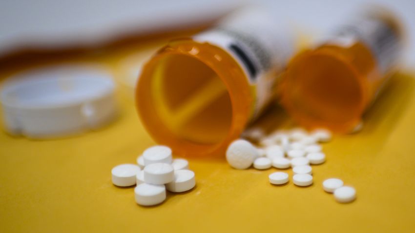 This illustration image shows tablets of opioid painkiller Oxycodon delivered on medical prescription taken on September 18, 2019 in Washington,DC. - Millions of Americans sank into addiction after using potent opioid painkillers that the companies churned out and doctors freely prescribed over the past two decades. Well over 400,000 people died of opioid overdoses in that period, while the companies involved raked in billions of dollars in profits. And while the flood of prescription opioids into the black market has now been curtailed, addicts are turning to heroin and highly potent fentanyl to compensate, where the risk of overdose and death is even higher. (Photo by Eric BARADAT / AFP)        (Photo credit should read ERIC BARADAT/AFP/Getty Images)
