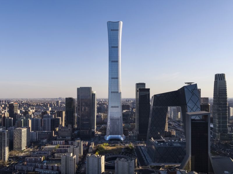 Vessel-shaped 'supertall' skyscraper transforms Beijing's skyline