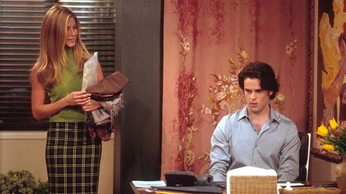 Jennifer Aniston played Rachel Green in the super popular sitcom "Friends."