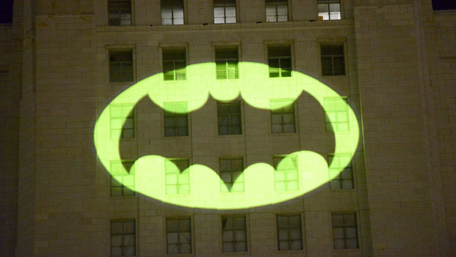 Batman Day Celebrated With Bat Signal by Cities