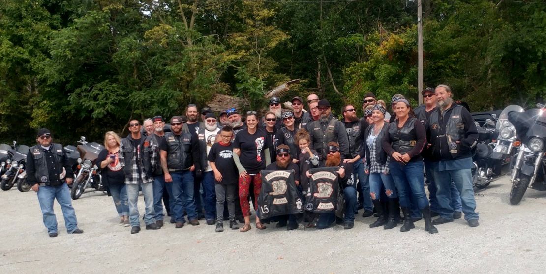 03 Bikers support daughter of woman that saved them