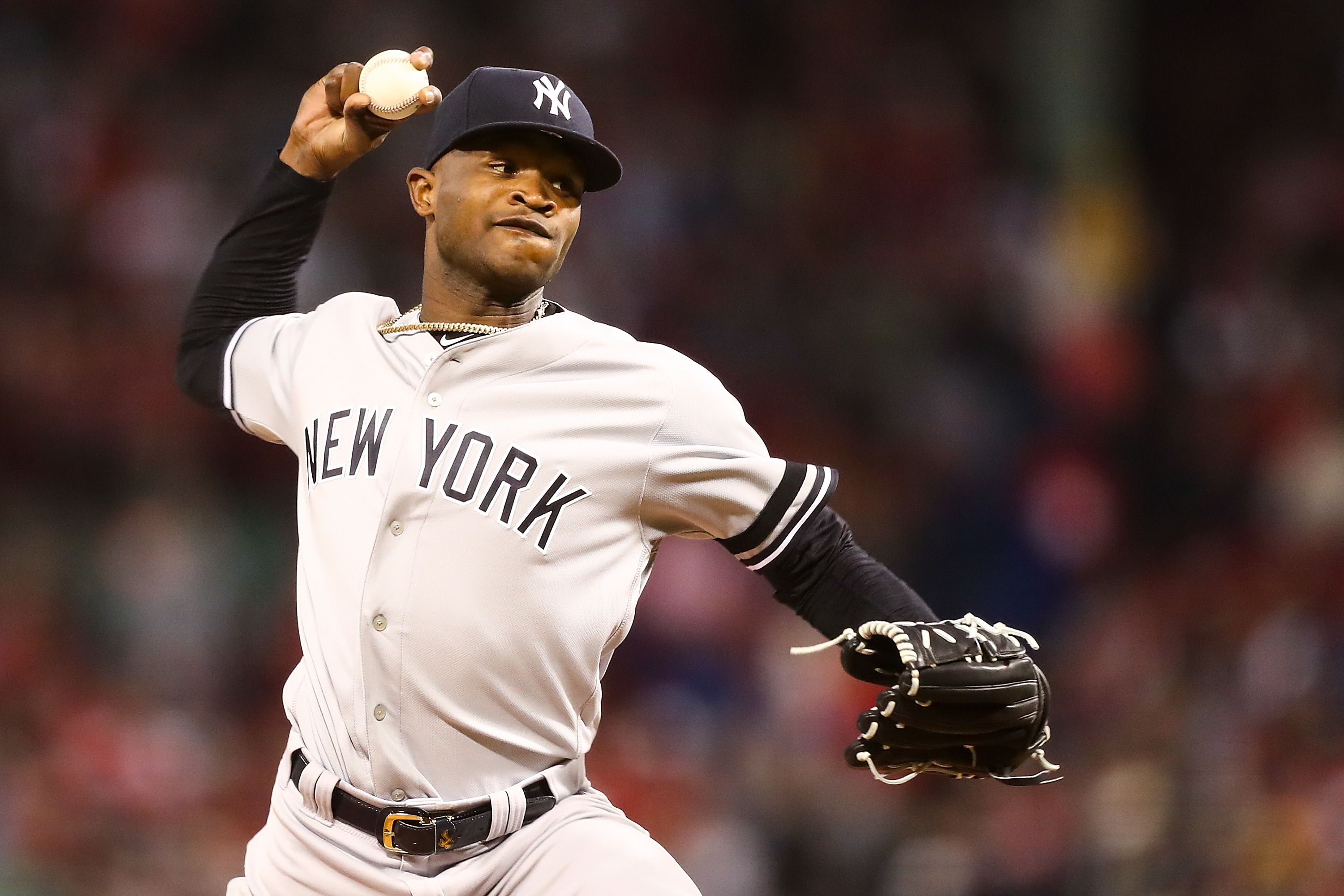 Does Domingo German have an innings limit with the New York Yankees?