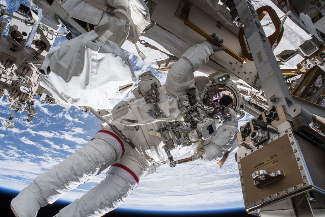 The unique environment of the station allows astronauts to perform important science research.