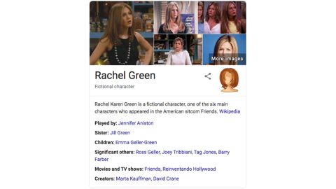 Behold, "The Rachel."