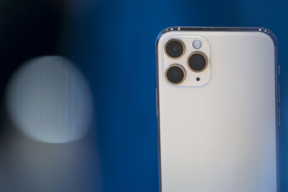 The iPhone 11 Pro comes with three cameras.