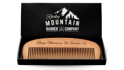 Rocky Mountain Barber Company Wooden Comb