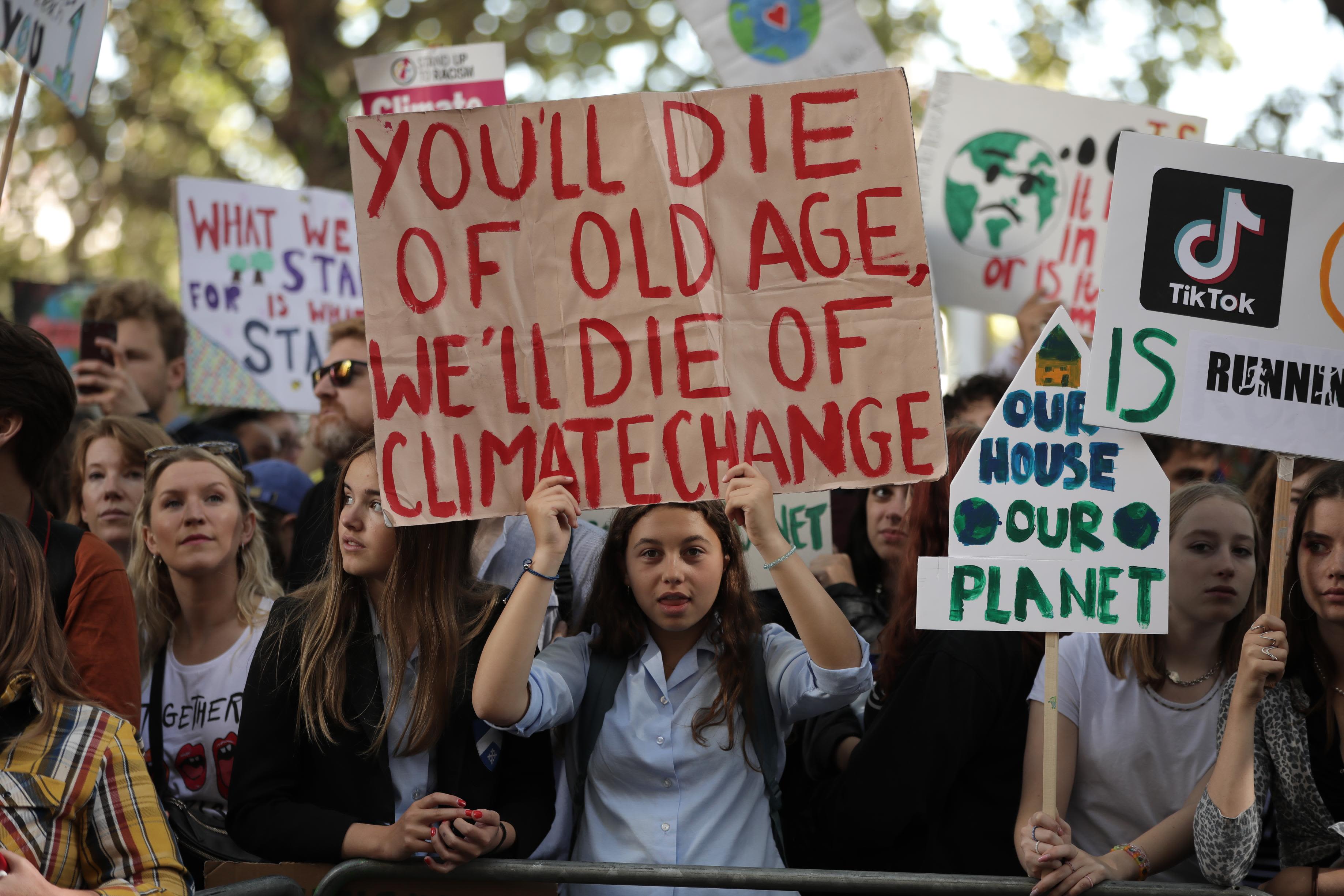 Protests against climate change