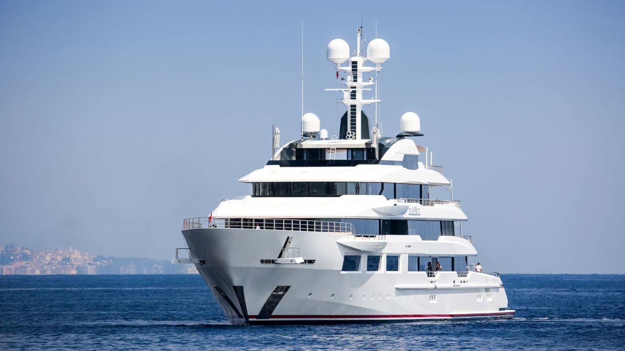 <strong>DreAMBoat: </strong>Measuring 90 meters, this luxury yacht was built by custom yacht builder Oceanco.