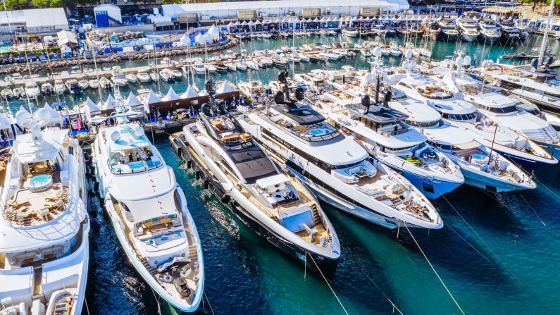 <strong>Mindblowing selection:</strong> "As a showcase for the latest and best superyachts on the water, nothing compares to Monaco," says Stewart Campbell, editor of Boat International.