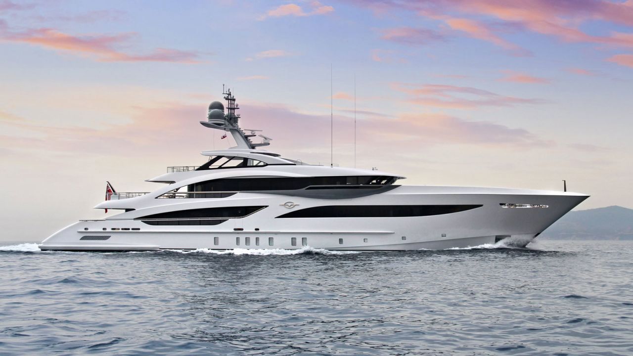 <strong>Galvas:</strong> Built in 2019 by Heesen Yachts, Galvas measures 56 meters and can accommodate up to 12 guests.