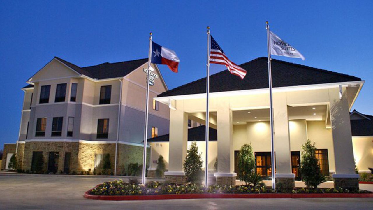 Homewood Suites in Beaumont avoided the worst of the storm, but Smith worked alone for four shifts straight. He kept working even after a co-worker made it in two days later.