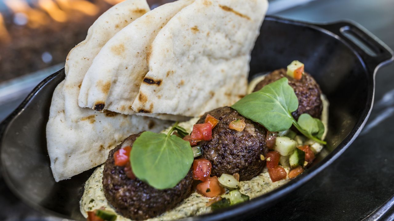 Like many of Disney's food offerings, some of the vegan dishes are themed to match their location. This hummus dish served at Star Wars: Galaxy's Edge is called a "Felucian Garden Spread," a reference to a planet covered in overgrown plants in the Star Wars universe.  