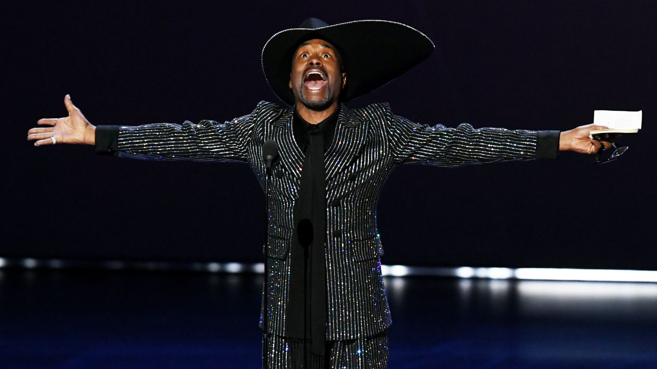 Billy Porter accepts the outstanding lead actor in a drama series award for 'Pose.' (Photo by Kevin Winter/Getty Images)