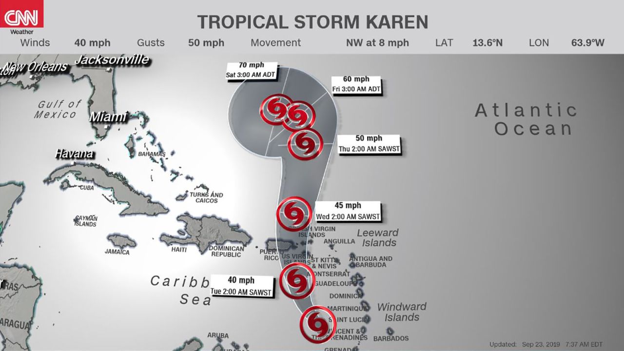 tropical storm karen monday forecast vpx_00001908