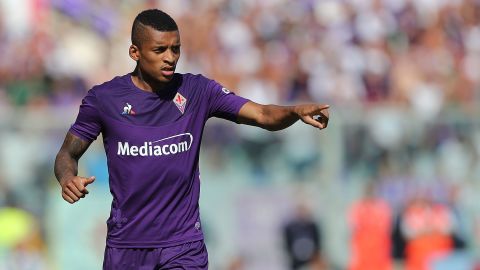 Fiorentina midfielder Henrique Dalbert was subjected to racist abuse Sunday.
