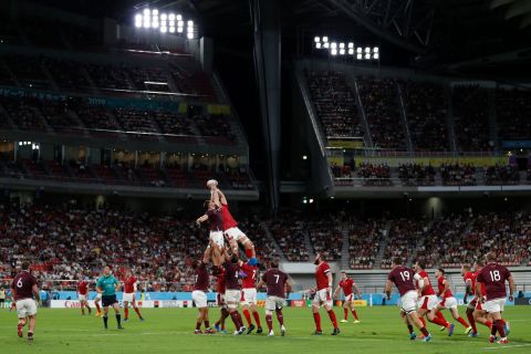 Wales faced Georgia in its opening game of the 2019 Rugby World Cup.