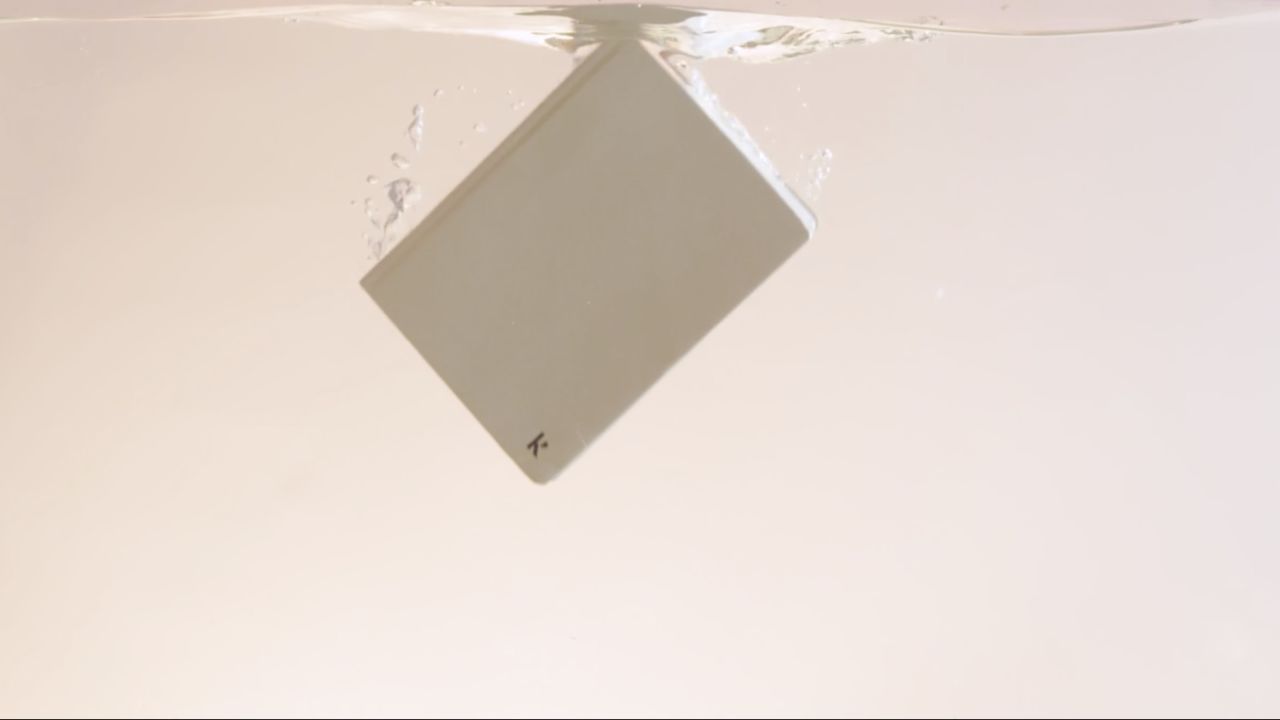 Karst Stone Paper notebooks are also waterproof.