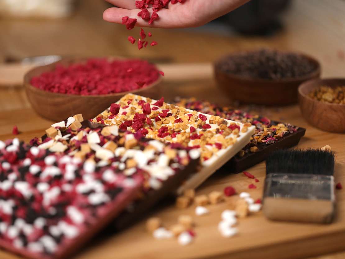 Each bar is hand-crafted.