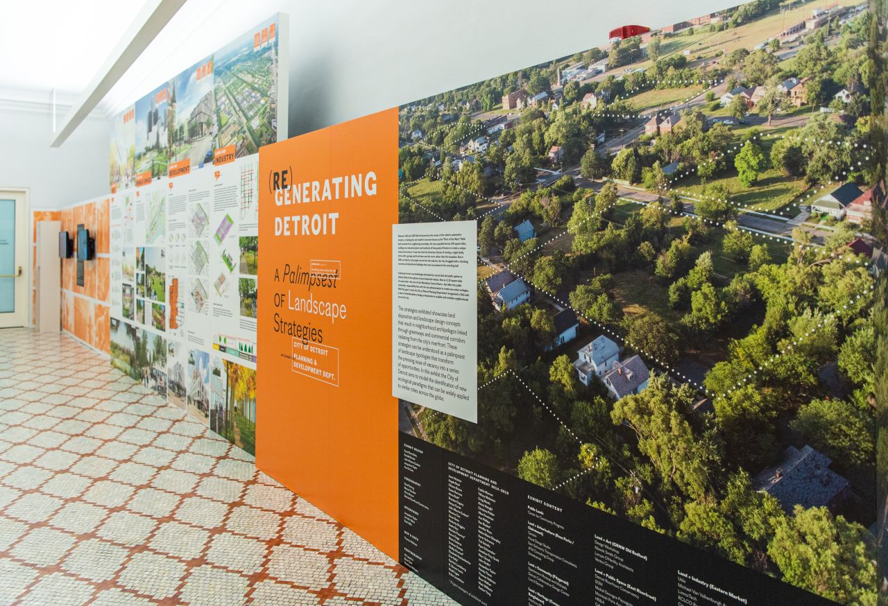 "Regenerating Detroit: A Palimpsest of Landscape Strategies" (2019) by the City of Detroit Planning and Development Department