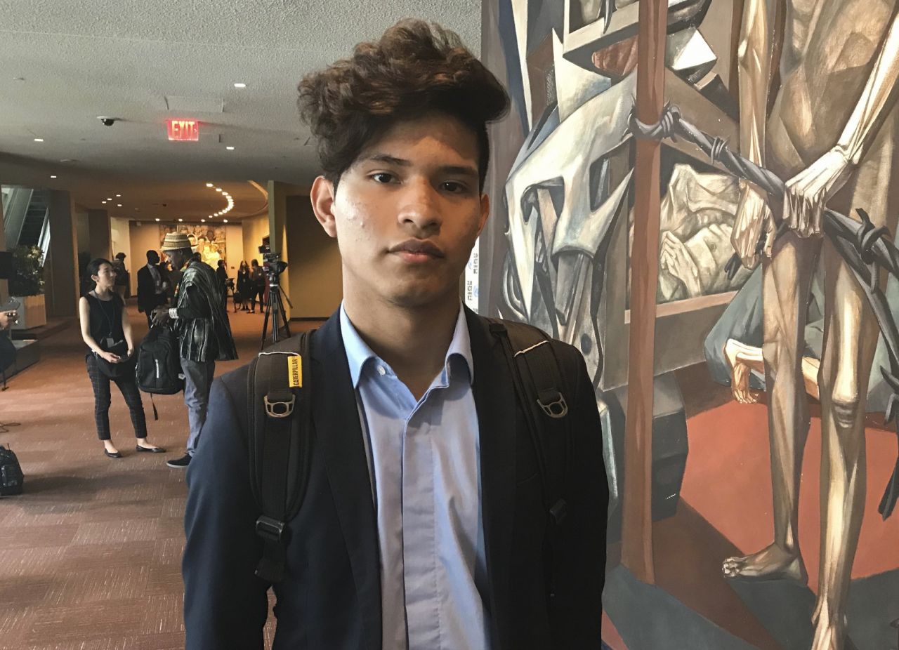 <strong>Bruno Rodriguez</strong>, 19, is leader of the Fridays for Future movement in Argentina. The 19-year-old activist has organized student walkouts in his home of Buenos Aires and attended the first UN Youth Climate Summit in September 2019 in New York City.  