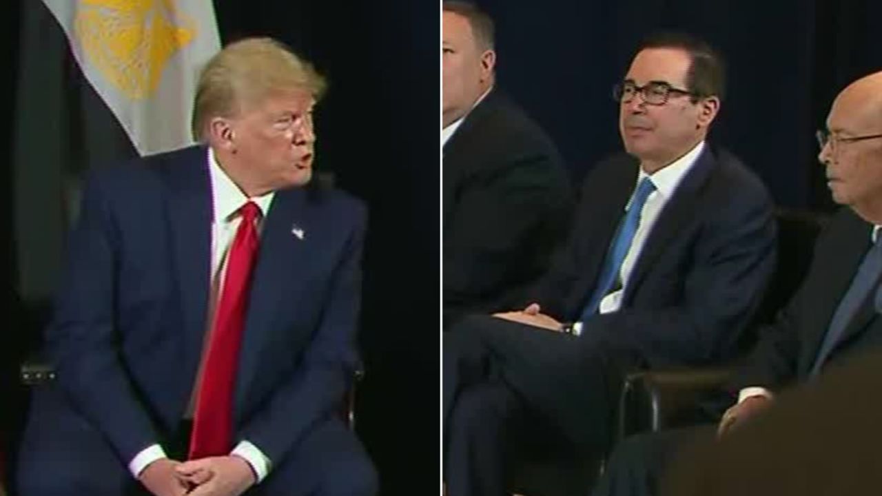 trump mnuchin split