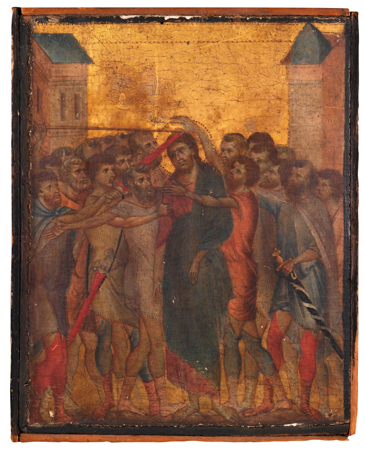 The artwork is believed to be part of a triptych made in 1280.