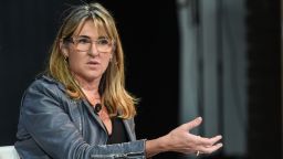 Nancy Dubuc, CEO of Vice Media, speaks at the New York Times DealBook conference on November 1, 2018 in New York City. (Photo by Stephanie Keith/Getty Images)