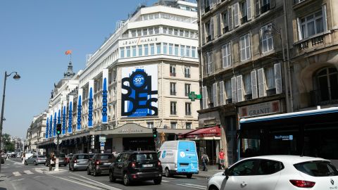 BHV/Marais. Lancement des soldes d'ete 2019. Les soldes dureront 6 semaines pour la derniere fois. Paris, FRANCE-26/06/2019. (Sipa via AP Images)