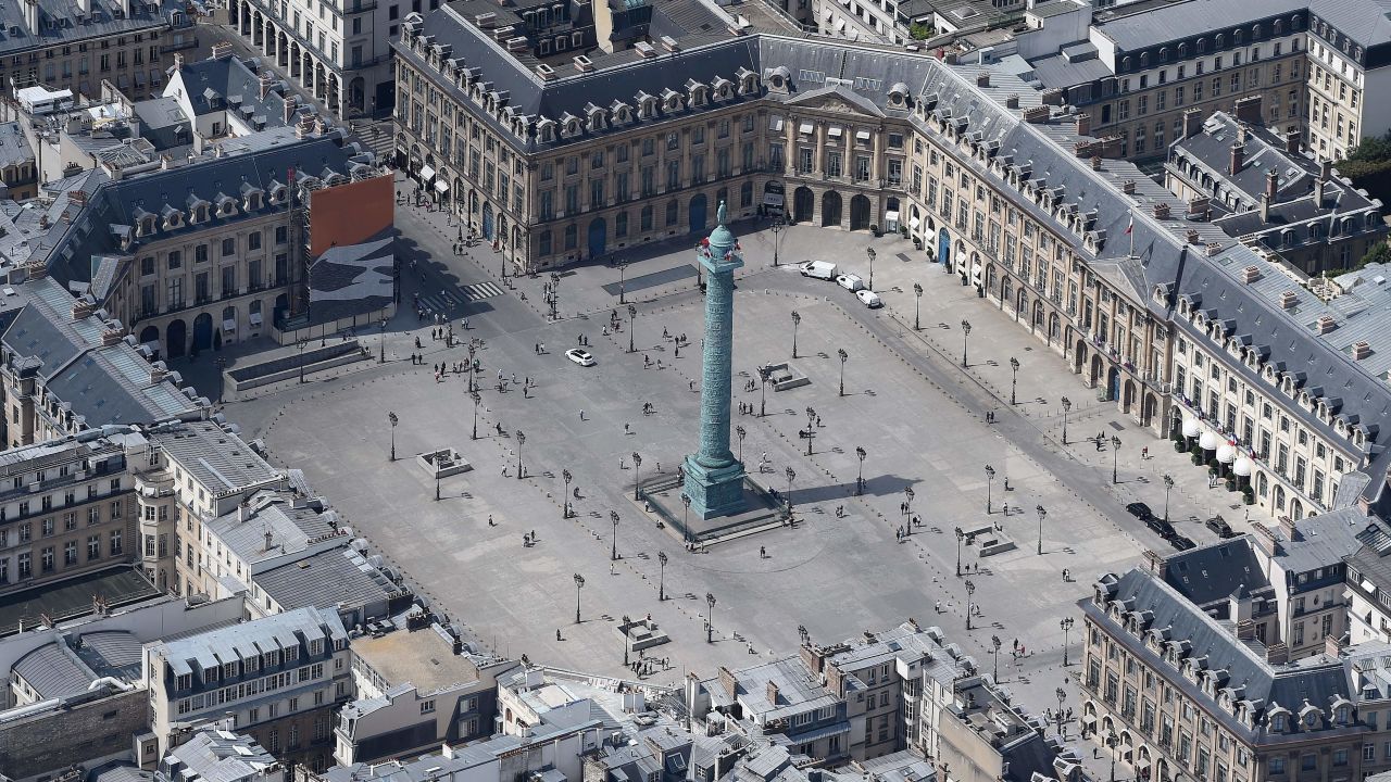 Part of the joy of shopping in Paris is seeing centuries-old monuments, such as the column of the Place Vendome off Rue Saint-Honoré.