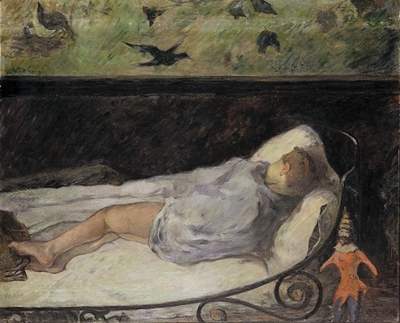 gauguin little one dreaming