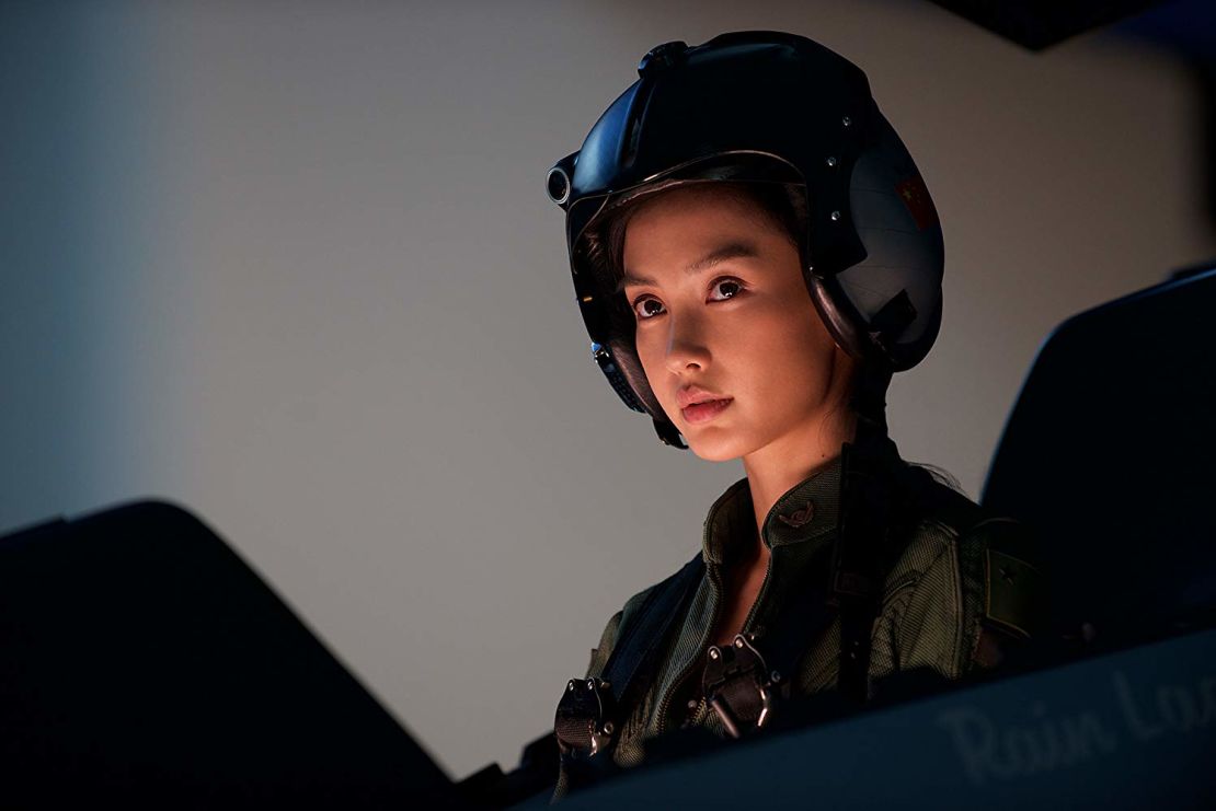 Actress Angelababy in "Independence Day: Resurgence" (2016)