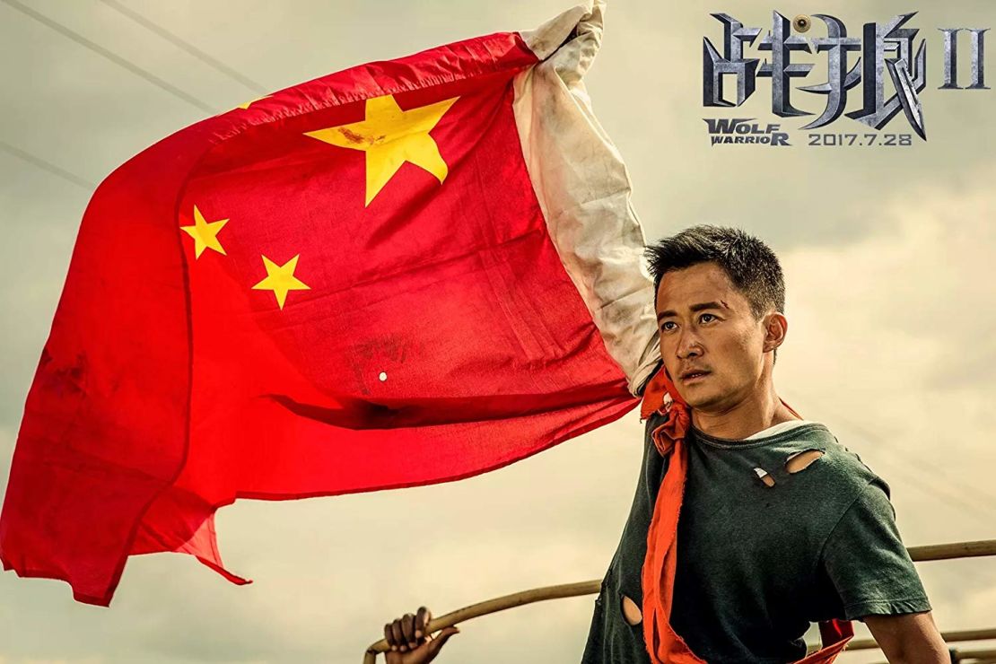 Film poster of "Wolf Warrior 2" (2017)