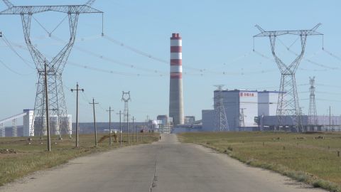 Datang Xilinhot Power Plant, which was due to open in July, in the Chinese province of Inner Mongolia in September 2019